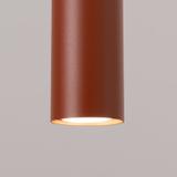 Sollux Lampa wisząca LAGOS 2 ochra czerwona SL.1490