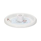 Plafon ZONDA LED EMERGENCY z czujnikiem ruchu, 24 SMD5730, 12/1,2W, 800/80lm, 4000K, IP20, poliwęgla OR-PL-391WLPMR4 ORNO