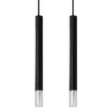 Sollux Lampa wisząca WEZYR 2 czarna SL.0961