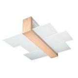 Sollux Plafon FENIKS 2 naturalne drewno SL.0076