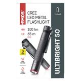 Latarka metalowa CREE LED Ultibright 50 100lm 1xAAA P3150 EMOS