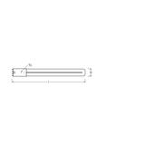 Lampa DULUX L LED FR 24 ECG, AC mains 12W 830 2G11