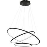 lampa wisząca LED Orion Black 99W 6930lm 3000K ML509 Milagro