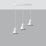 Sollux Lampa wisząca TAZILA 3 biała [ES111] SL.0988
