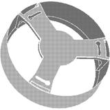 Ramka do oprawy DOWNLIGHT IP44 DN 190 WT