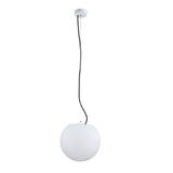 Nowodvorski lampa wisząca zewnętrzna Cumulus S E27 biała O30cm 9751