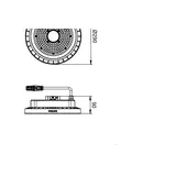Oprawa Highbay Coreline BY120P G5 67W 10500lm IP65 4000K barwa neutralna LED105S/ 840 PSU NB 5 lat gw. 9,11402E+11 PHILIPS