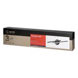 TEKANO LED 14W, lampa nad lustro, 1540lm, 4000K, IP44, dł. 55 cm, aluminium, czarna AD-OM-6517L4/B ORNO