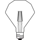 Lampa LED Vintage 1906 CL DIAMOND Filament szkło przezroczyste GOLD 40 non-dim 4,5W 825 E27