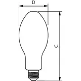 Żarówka LED 13W=50W 1800lm 2700K barwa ciepła TForce Core LED HPL 13W E27 827 FR 3 lata gw. 9,29004E+11 PHILIPS