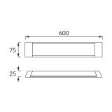 FLATER LED 20W 4000K 03094 IDEUS