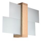 Sollux Kinkiet FENIKS 1 naturalne drewno SL.0077