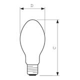 Lampa metalohalogenkowa 100W E40 230V 2890K MASTER CityWhite CDO-ET Plus 9,28155E+11 PHILIPS