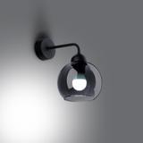 Sollux Kinkiet ALINO 1 czarny SL.1139