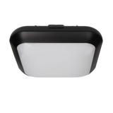 Plafon MONSUN LED 60 SMD2835, czarny, IP66, klosz poliwęglan mleczny OR-PL-342BLPM4 ORNO