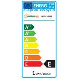ŻARÓWKA LED KULKA E-27 230V 1W COG NW CLEAR SPECTRUM