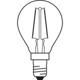 Lampa LED Vintage 1906 CL P Filament szkło przezroczyste GOLD 22 non-dim 2,5W 824 E14
