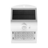 SILOE LED 1,5W, lampa solarna z czujnikiem ruchu 120st, 190lm, IP65, 4000K, 1200mAh, podwójne źródło AD-SL-6083WLR4 ORNO