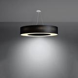 Sollux Żyrandol SATURNO 90 czarny SL.0796