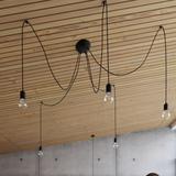 Sollux Lampa wisząca EDISON 1 LONG czarny SL.0369