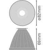 Reflektor do szynowych opraw TRACKLIGHT SPOT REFLECTOR D95 SP 4X1 LEDV