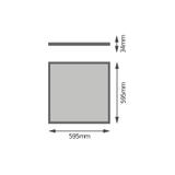 Oprawa PANEL 4IN1 600 32W 830 WT