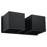 Sollux Kinkiet QUAD 2 czarny SL.0657