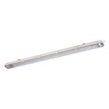 Oprawa pyłoszczelna pod tuby LED DICHT 4LED PI 236/PS odbłyśnik stalowy pod 2 świetlówki T8 LED 1200mm G13 max36W IP65 szary 31323 KANLUX