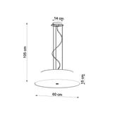 Sollux Żyrandol VEGA 60 czarny SL.0766