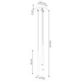 Sollux Lampa wisząca BLISS 3P czarna SL.1463