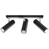 Sollux Plafon DIREZIONE 3 czarny SL.0501