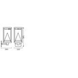 Oprawa SMART OD BT SOL ALPS WALL SEN RGBW LEDV