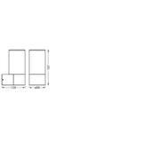 Oprawa SMART+ OUTD WIFI PIPE WALL RGBW DG