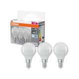 Żarówka LED x3 P45 Kulka E14 4.9W = 40W 470lm 4000K Neutralna 150° BASE Osram