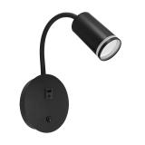 Oprawa dekoracyjna ZULA WLL USB GU10 czarny 04815 IDEUS