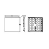 Panel LED Ledinaire RC065B G5 28W 3400lm IP20/40 all-in 3000/4000K barwa neutralna 34_36S/830_40 PSU 9,11402E+11 PHILIPS