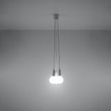 Sollux Lampa wisząca DIEGO 3 biała SL.0570