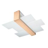 Sollux Plafon FENIKS 2 naturalne drewno SL.0076