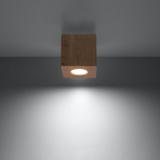Sollux Plafon QUAD naturalne drewno SL.0493