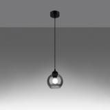 Sollux Lampa wisząca ALINO 1 czarna SL.1141
