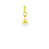 Sollux Lampa wisząca DIEGO 5 żółta SL.0580