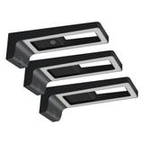 ARTUS zestaw 3 lamp podszafkowych LED, 3x3W, 3x225lm, 4000K, z włącznikiem dotykowym i USB, czarne AD-OM-6475L4/B ORNO