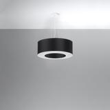 Sollux Żyrandol SATURNO 50 czarny SL.0748