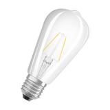 Lampa LED, klasyczny kształt bańki Edison 3W 827 230V szkło przezroczyste E27