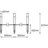 Oprawa SMART+ WIFI GARDENPOLE MINI RGBW EXT