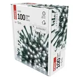 Lampki choinkowe klasyczne 100 LED 5m zimna biel IP20 D4GC02 EMOS