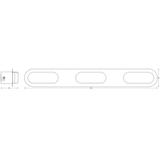 Oprawa SMART+ WIFI ORBIS DUPLO 450 IP44 TW CR