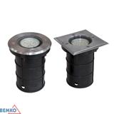 Oprawa najazdowa DORYT GU10 50W okrągła C42-OGR50 BEMKO