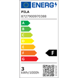 Żarówka LED Kulka PILA 3W=25W 250lm / 2700K barwa ciepła LED 25W B35 E14 WW FR 1CT/10 9,29003E+11 PHILIPS