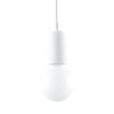 Sollux Lampa wisząca DIEGO 1 biała SL.0569